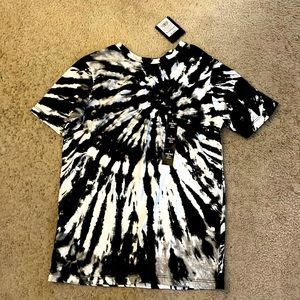 Black and White Tie Dye shirt